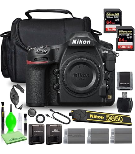 Amazon.com : Nikon D850 45.7MP DSLR Digital 4K Video Camera with